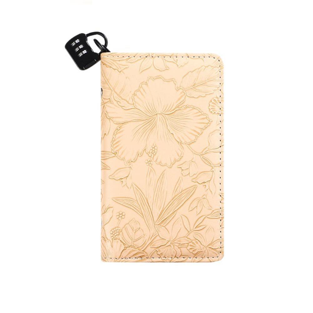 Wallet Storage Saving Money Binder PU Leather Account Book Planner Organizer  New Year's Gift