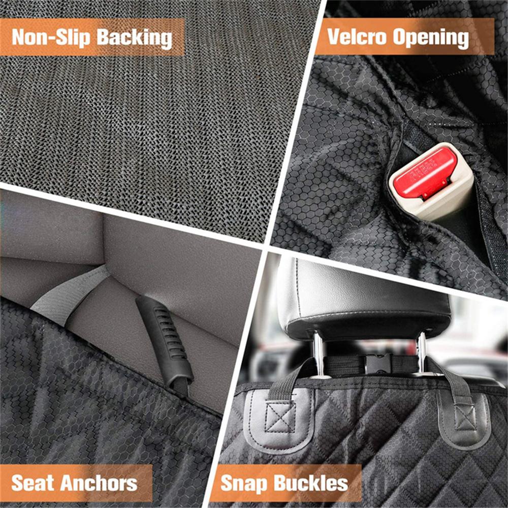 Car Rear Back Seat Cover For Pet Cat Dog Carrier Travel Mat Hammock Waterproof
