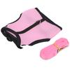Pet Pink Mesh Traction Harness Chest Back with Leash for Rabbit Guinea Pig Pet SupplyL Pink