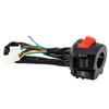7/8'' Universal Handlebar Motorcycle Horn ON-OFF Turn Signal Headlight Switch