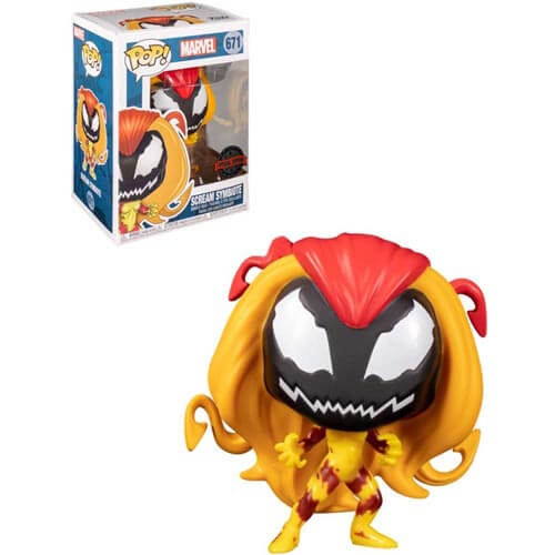 Spider-Man Scream Symbiote Exkluzivní americký pop! Vinyl
