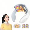 EMS Electric Cervical Spine Massager 6 Models 9 Gears Neck Shoulder Massage Vertebra Relax Automatic Heating