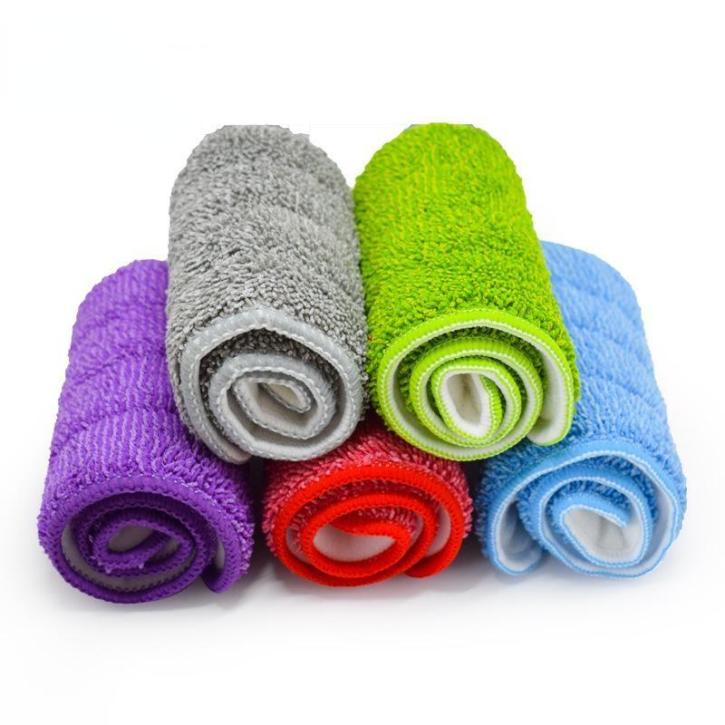 Microfiber Flat Mop Replacement Cloth Spray Mop Head Full of Stars Velcro Cloth Cover