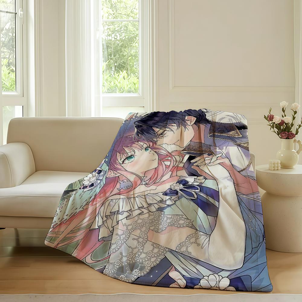 Anime 7th Time Loop Blanket For Sofa Office Bed Plane Travel Sleep Read Relax Camping Soft And Warm