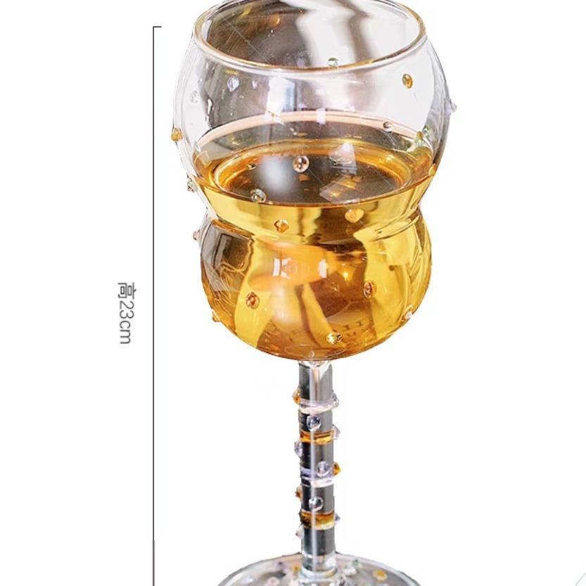 Luxury Jeweled Wine Glass Glamorous Rhinestone Clipart Diamond Crystal Cocktail Glass Design Sparkly Drink Glasses