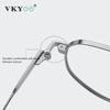 VICKY Montures de Lunettes Titane Myopie Astigmatisme Unisexe Pilote Lunettes de Prescription Homme Lumière Bleue Anti-lumière Lunettes de Lecture ST6219