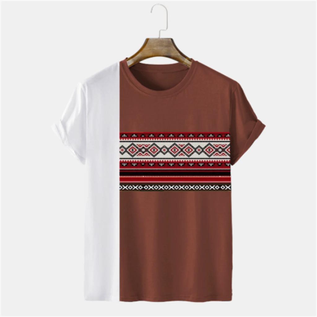 T-shirt da uomo T-shirt sportive per uomo Abbigliamento Top estivi Stampati in 3D Manica corta Outdoor Casual Oversize Maglietta da corsa per uomo