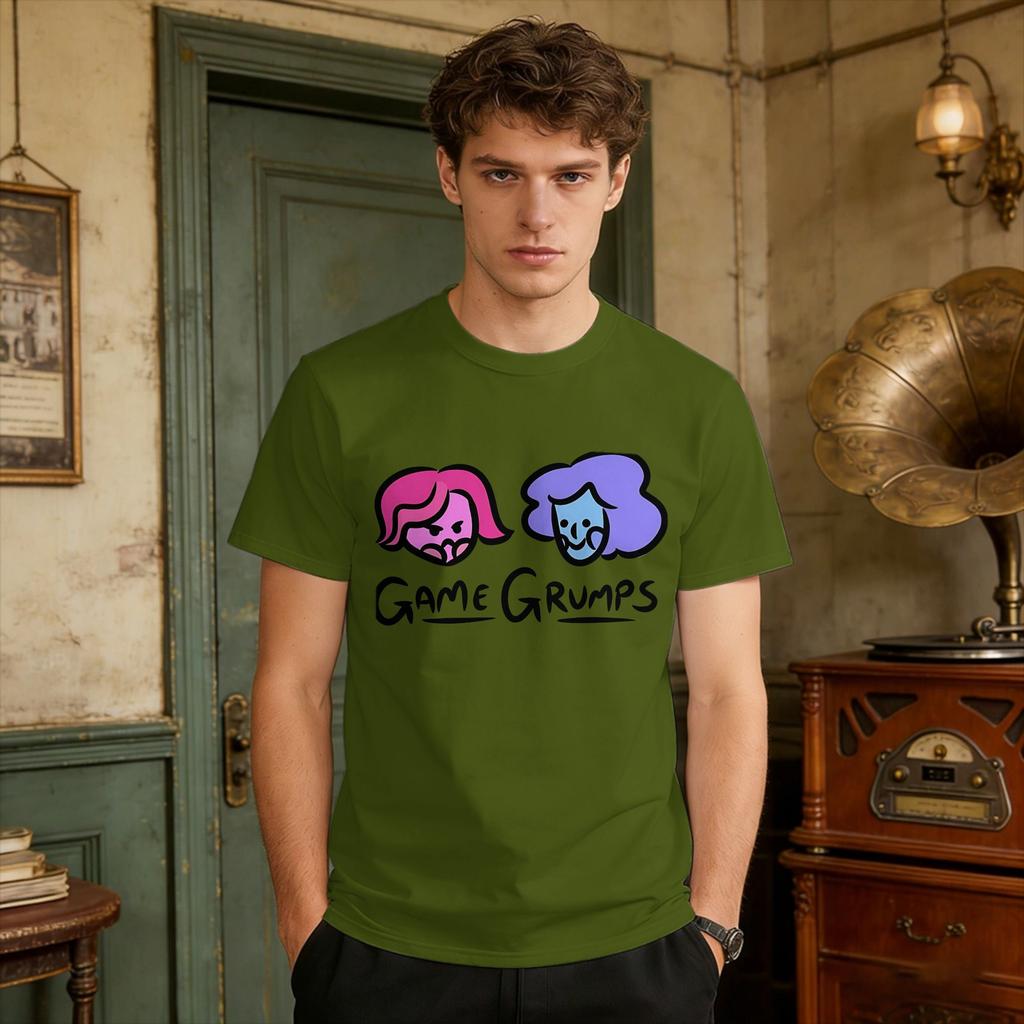Unisexs T Shirt Game Grumps T Shirts Harajuku Summer Tees Y2k Basic Cotton Clothing Plus Size 6xl