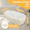 Inflatable Baby Bathtub Portable Children Swimming Pool Outdoor Foldable Anti Slip Blow Up Bath Tub Gaming Pool
