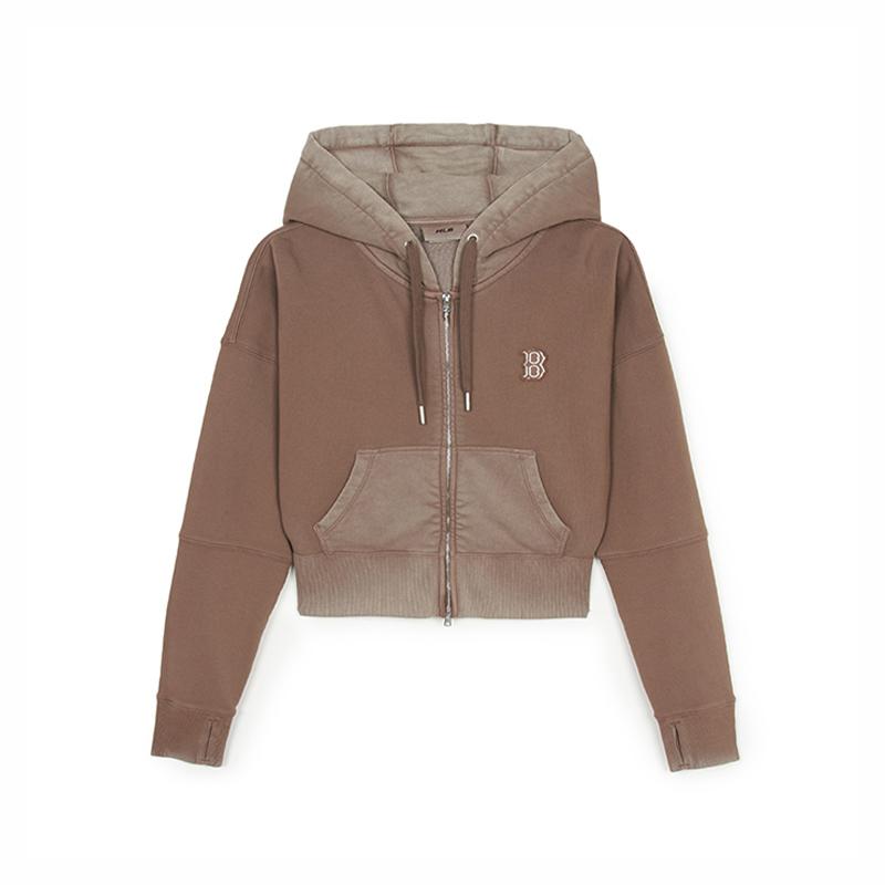 

New MLB Boston Red Sox Sweatshirt Women s Light Brown 3FTRB1351-43BRL XS