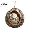 Hanging Animal Ornament Christmas 2D Flat Acrylic Forest Pendant Xmas Wildlife Themed Decoration Tree Backpack Decor Gift for Lovers Rustic Holiday