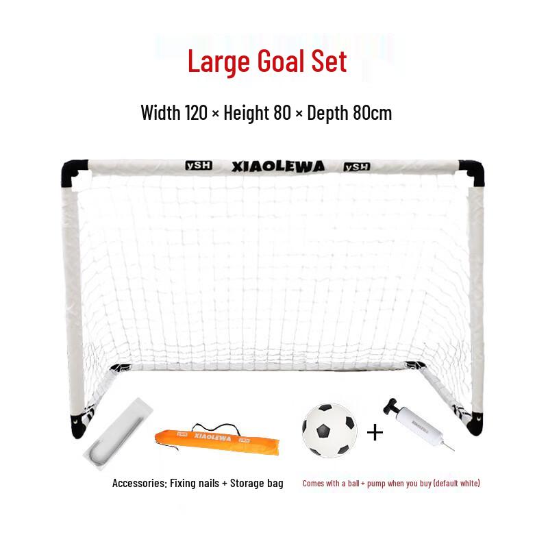 DeRuiEn Portable Foldable 5-A-Side Soccer Goal