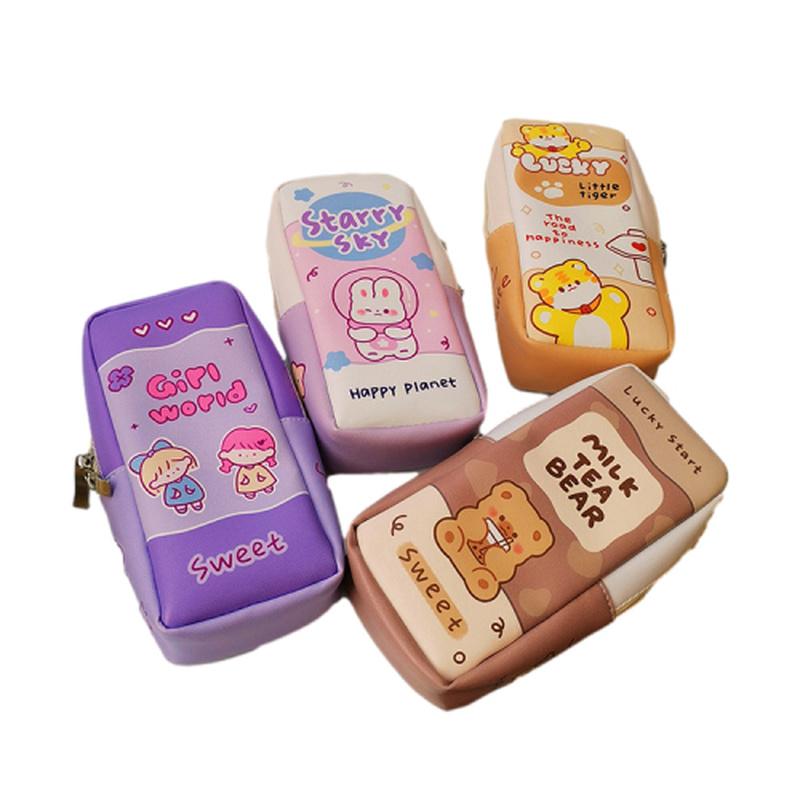 

Мультфильм большой емкости, пенал, милый пенал для учащихся начальной и средней школы, водонепроницаемая коробка для хранения канцелярских принадлежностей