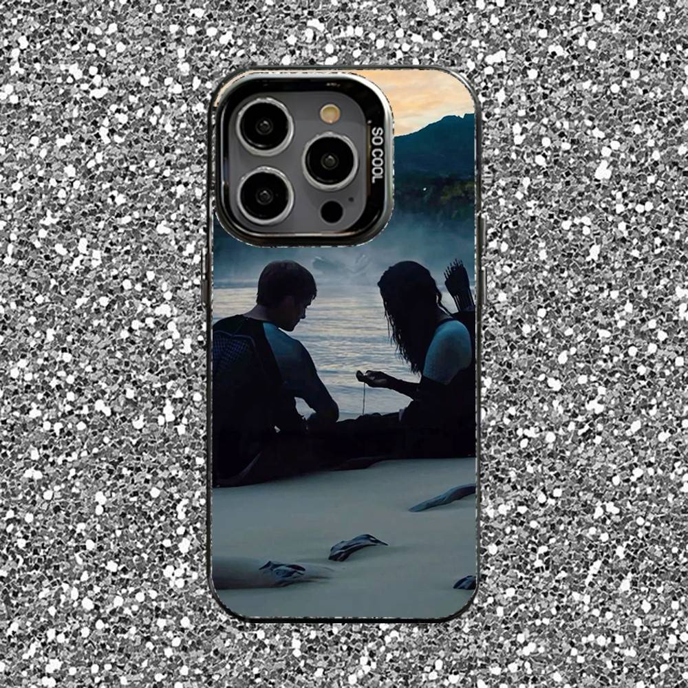 

The H-Hunger G-Games Phone Case For iPhone 16,15,14,13,12,11,Pro,XS,Max,Plus,Mini,SE Black Candy Matte Shockproof Cover iPhone14pro