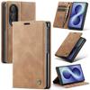 Luxury Retro  Flip Card Slot Wallet Leather Case for Samsung Galaxy Z Fold 8 7 6 5 4 Fold8 Fold7 Fold6 Fold5 5G Shockproof Cover