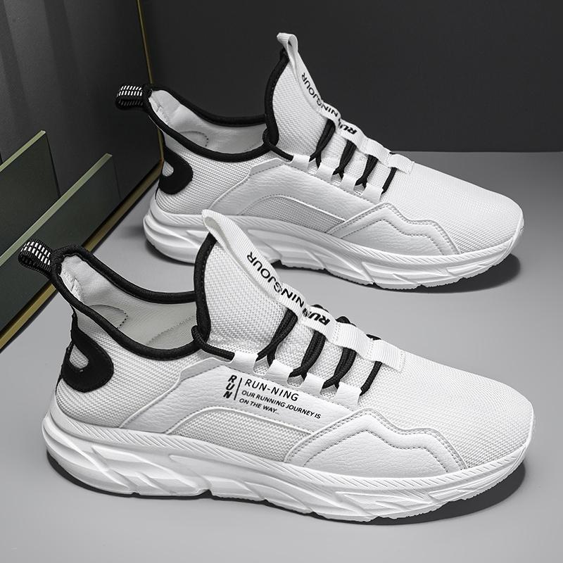 Мужская модная повседневная спортивная обувь Мужские теннисные легкие дышащие удобные — фото 4