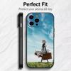 V-Violet E-Evergarden  Phone Case For iPhone17,16,15,14,13,12 Plus,Max Soft Silicone Black Cover