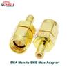 2Pcs/Lot RF Adapter SMA to SMB/SMC/MCX/MMCX Male Plug or Female Jack Straight 50 ohm RF Coaxial Connector Gold Plated Brass