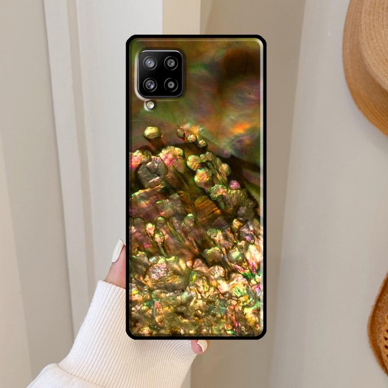 Paua Abalone Shell Case For Samsung Galaxy A56 A36 A06 A13 A32 A12 A22 A52 A35 A26 A16 A55 A15 A54 A34 A14 A53