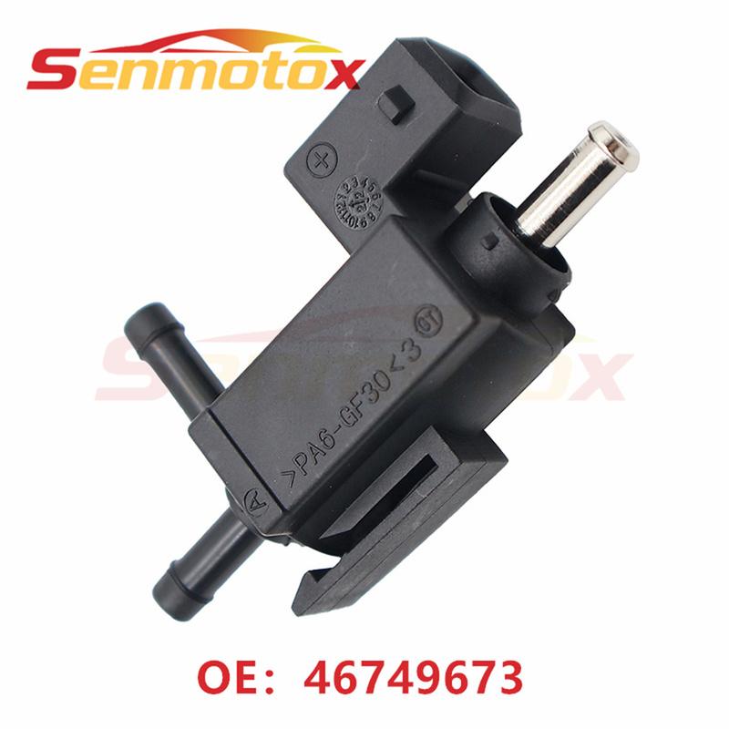 46749673 Turbocharger Vacuum Solenoid Valve For Fiat 500 Punto Doblo Stilo Bravo Alfa Romeo 147 Lancia Delta 60801980 46813571