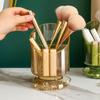 360 ° drehbarer Make-up-Pinselhalter, luxuriöser Kosmetik-Organizer, Lippenstift-/Augenbrauenstifthalter, Lidschatten-Aufbewahrungsbox