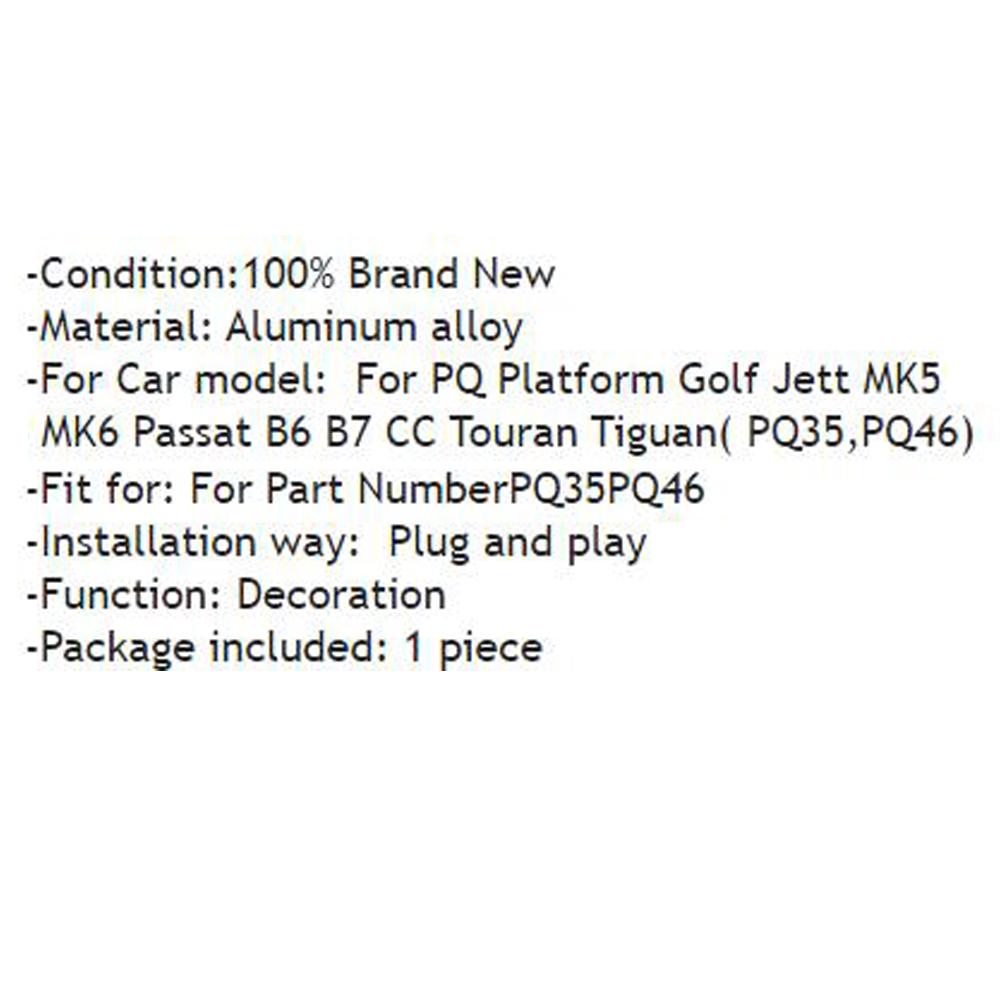 Aluminum Car Interior Headlight Switch Decoration Trim Ring Sticker For VW Golf MK4 for Passat B5 Polo