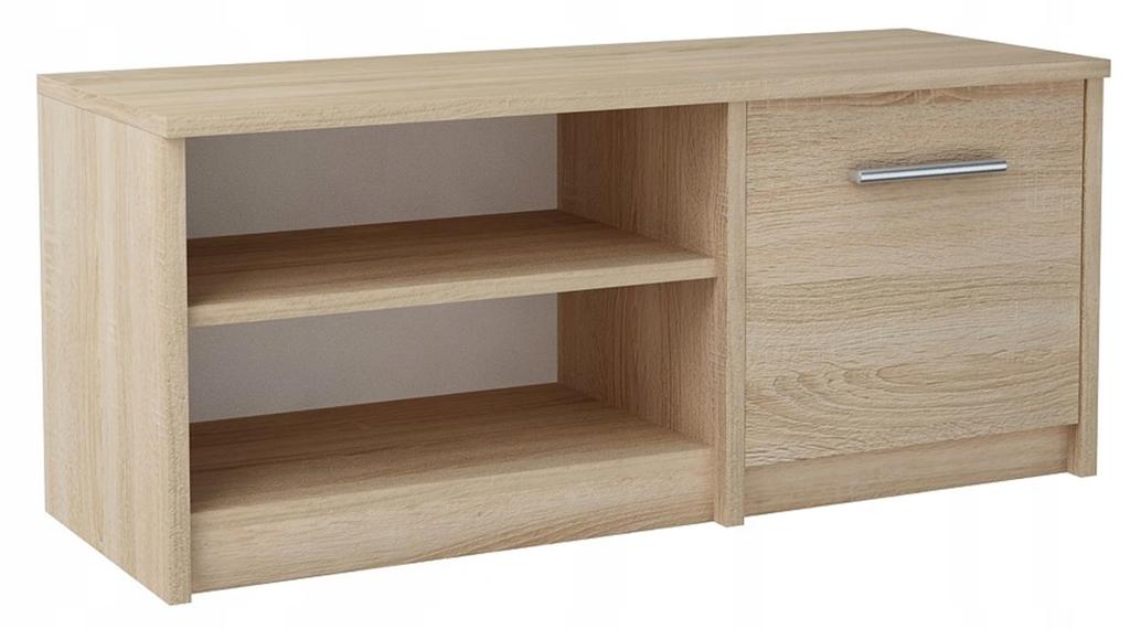 Bodo 1D Tv Table Cabinet Sonoma Oak Shelf Chest Of Drawers