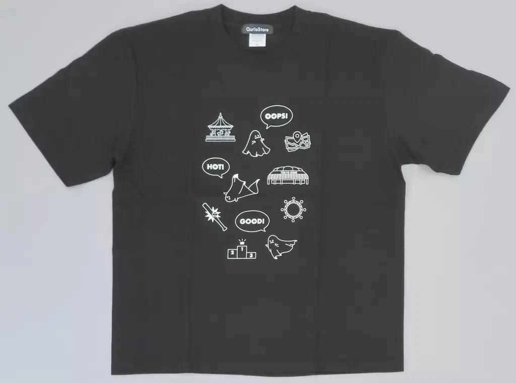 

QuizKnock Tokyo Dome City Mystery Solving T T-Shirt Black Big Silhouette M M