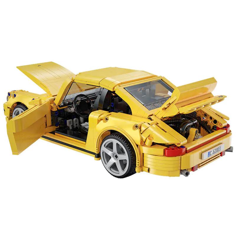 Creator Yellowbird Car Modle Building Blocks Set Bricks Toys Gift Age Kids Adults