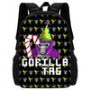 Neuartiger Cooler Gorilla Tag Kinder Schulrucksack mit Umhängetasche Federmäppchen Schultaschen für Jungen Mädchen Bestes Geschenk