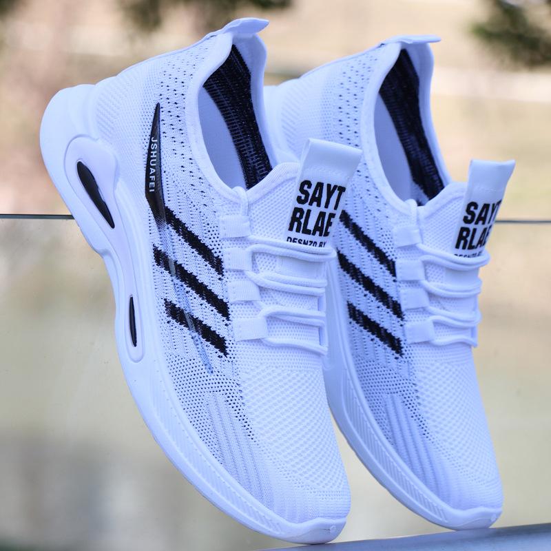 Men's Summer Mesh Slip-on Sneakers - Breathable Casual Shoes for Students