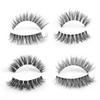 Clear Band Eyelashes Natural Fluffy 3D Mink Lashes D Curl  Volume Wispy False Eyelashes With Clear Band Soft  Reusable Lashes