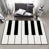 Door Mat Anti-Slip Kitchen Keys Bedroom Handmade Creative Tufted Piano Rug Carpet Living Room Funny Entrance Decoration