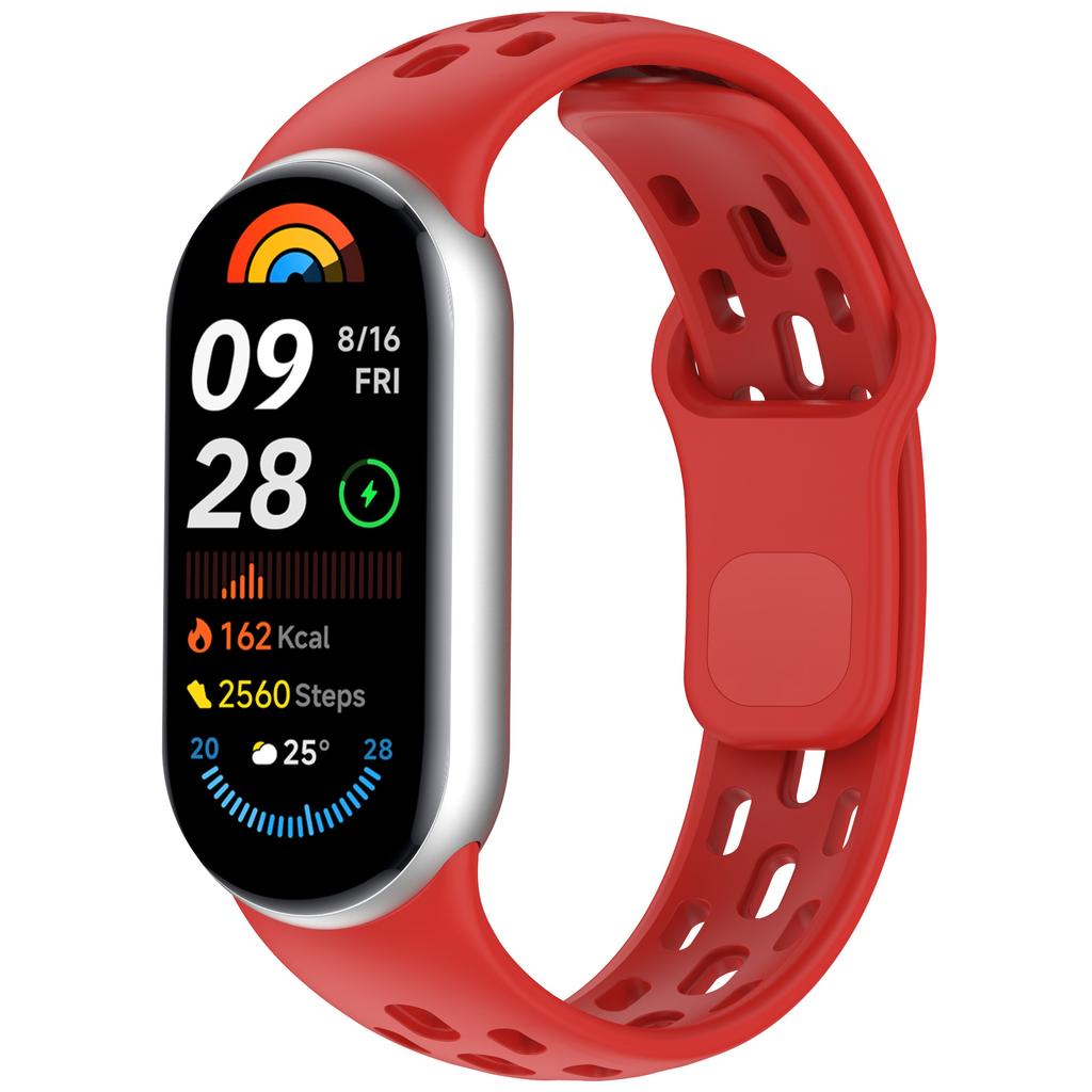 Silikonarmband für Xiaomi Smart Band10 9 8 NFC Sport Gummiarmband Uhrenarmband pulseira correa Xiaomi Mi Band 10 9 8 NFC Zubehör