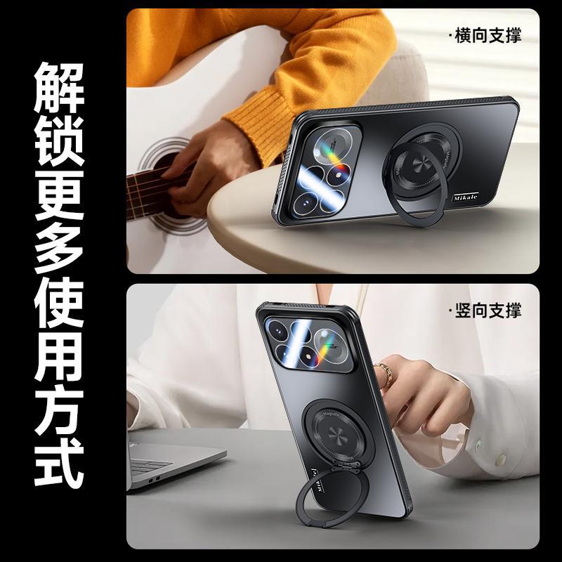 Applicable to Redmi K111ProMax mobile phone case, the new heat dissipation lens is all-inclusive with bracket and anti-drop  case.