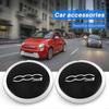 4pcs 133mm Hubcap for Fiat 500 Wheels Centre Hub Caps Set 68078419AC 68078421AC Dust Cover Sliver 51884863