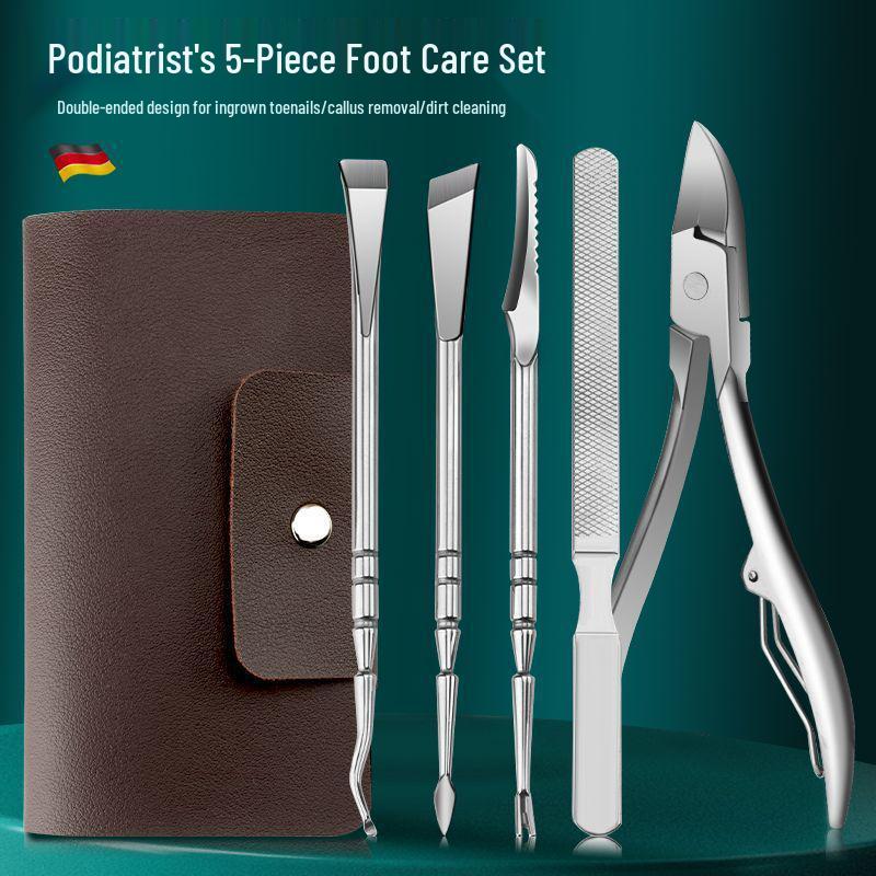 Stainless Steel Ingrown Toenail Clippers & Cuticle Nippers