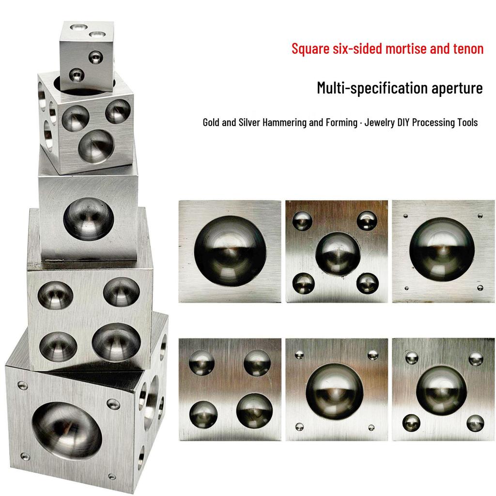 Multifunctional Jewelry Polishing & Grinding Tools: Square, Round, Irregular Shapes in Gold, Silver, Copper.