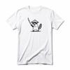 Raccoon Samurai Gift For Friends White TShirt