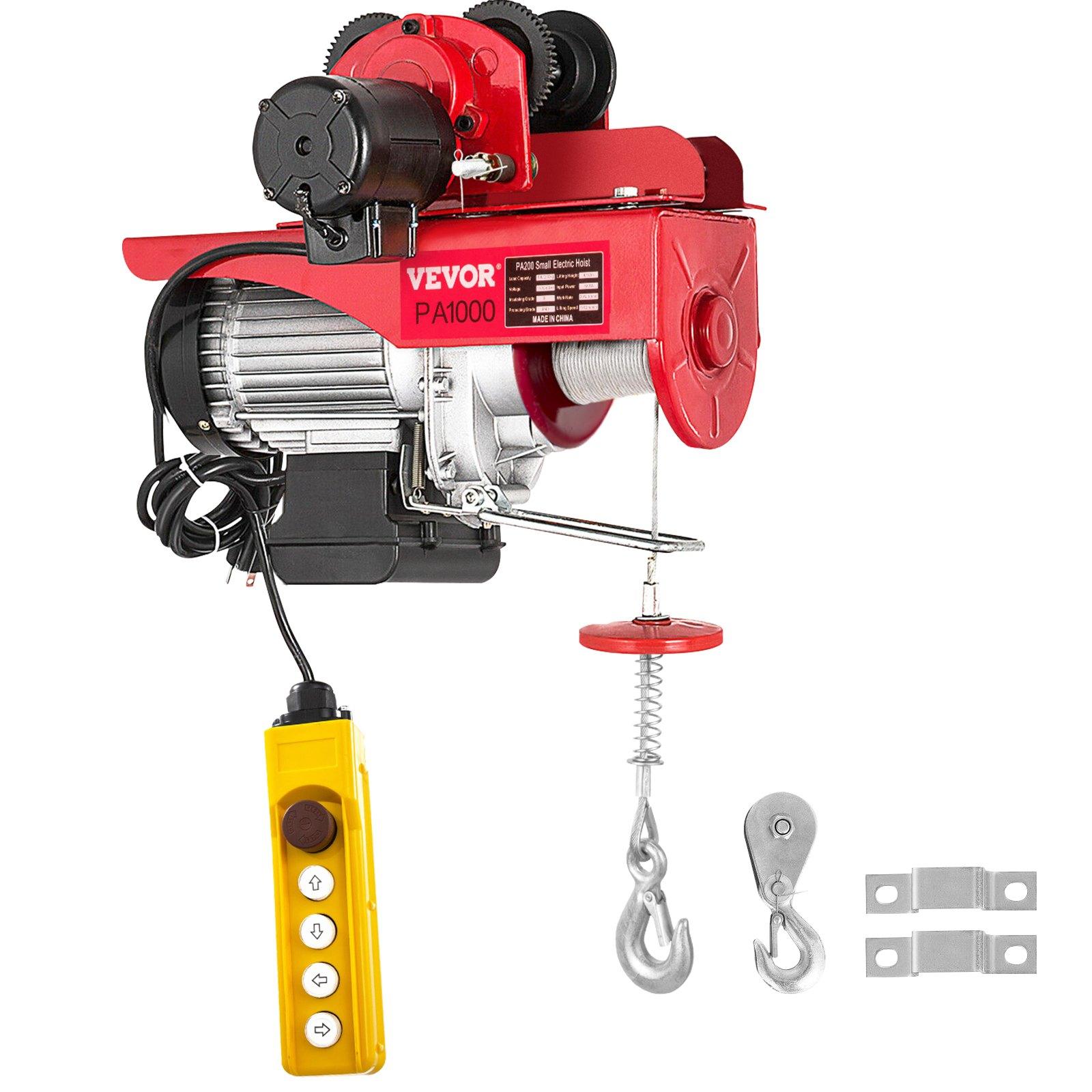 VEVOR Electric Wire Rope Hoist with