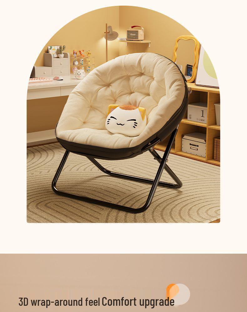 Foldable Recliner Chair: Versatile for Office, Naps, and Dorms - Ideal for Sitting, Sleeping, and Relaxing.