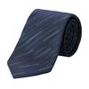 [Emporio Armani] Emporio Armani Men's Tie, Blue Marine, 7.5cm Wide, 100% Silk, Logo & Stripe, 340075 2R605 47635, MADE IN ITALY [Used Item]