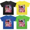 Saja Boys Camiseta Infantil Roupas de Bebê KPop Caçadores de Demônios Tops Casuais Filme Camiseta de Algodão Presente para Fãs Roupa Infantil