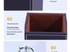 Multifunctional PU Leather Pen Holder and Desk Organizer