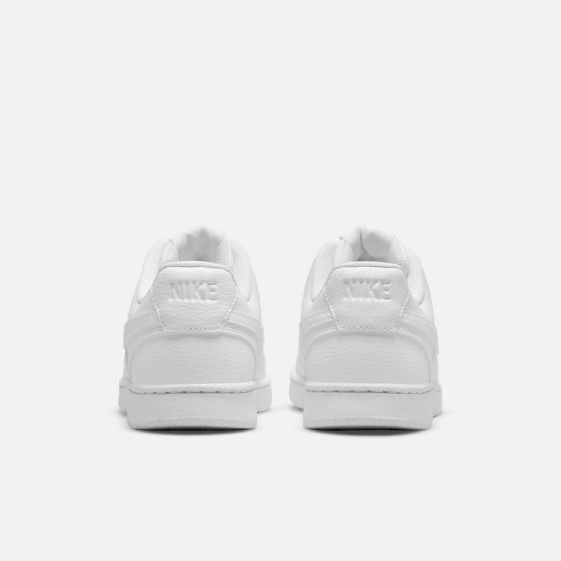 Nike Women's White Sneakers Flat Sole Summer Sports Shoes NIKE COURT VISION LOW DH3158