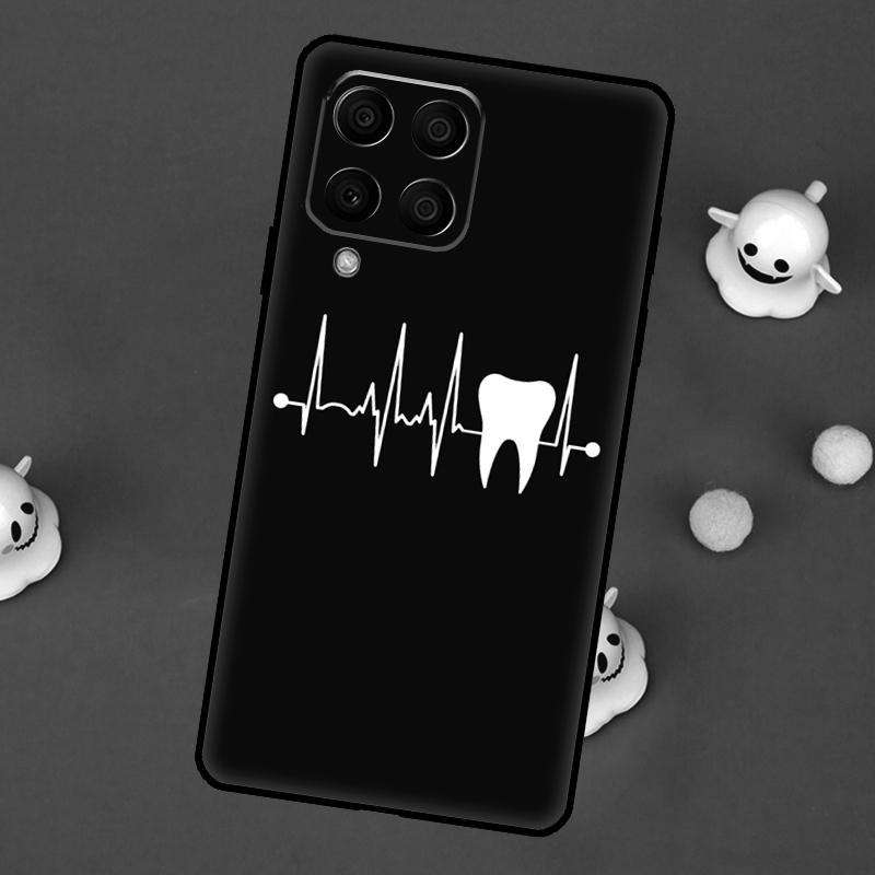 Zahnarzt Zahn Zähne Zahnarzt Abdeckung Für Samsung Galaxy M20 M30s M33 M13 M23 M53 M15 M55 M31 M51 M14 M34 M54 M32 M52 Hülle