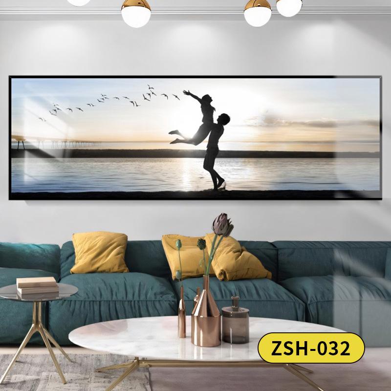 Golden Mountain Self-Adhesive Wall Art: Ideal for Bedrooms, Living Rooms, Hotels, and Guesthouses