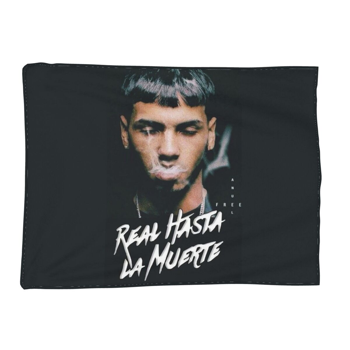

Anuel AA Hasta La Muerte Travel Blanket Soft Warm Flannel Throw Blanket Bedding for Bed Living room Picnic Travel Home Sofa 80x120cm