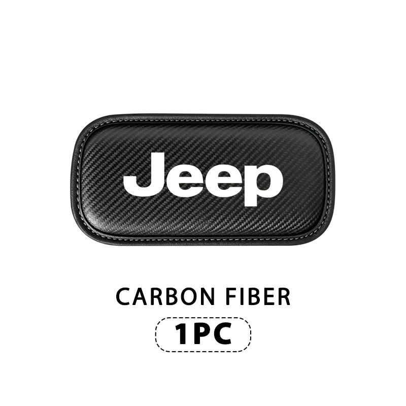 For Jeep Universal Car Leg Knee Cushions Protective Pad Accessories Cherokee Wrangler JK Gladiator Compass Renegade Patriot
