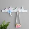 Porch living room simple key hook clothes hook cartoon wall punch-free hanger behind the door